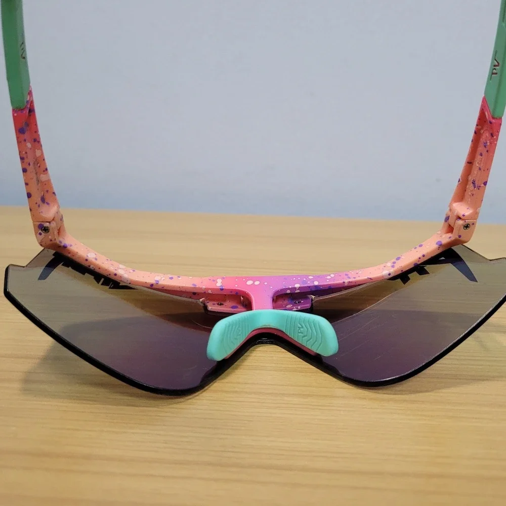 Pit Viper Sunglasses Pink Green Blue Mirrored Lenses